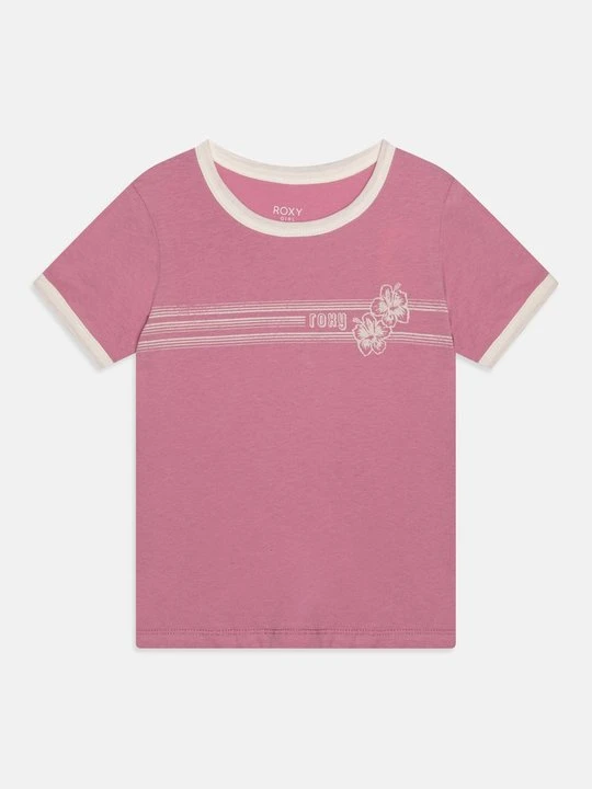 Zdjęcie produktu T-shirt z nadrukiem Roxy mauve