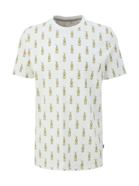 Zdjęcie produktu T-shirt z nadrukiem s.Oliver biały