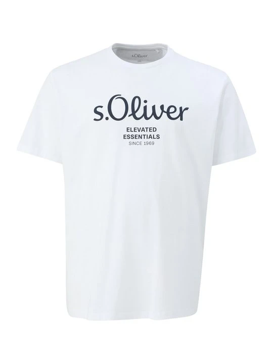 Zdjęcie produktu T-shirt z nadrukiem s.Oliver biały