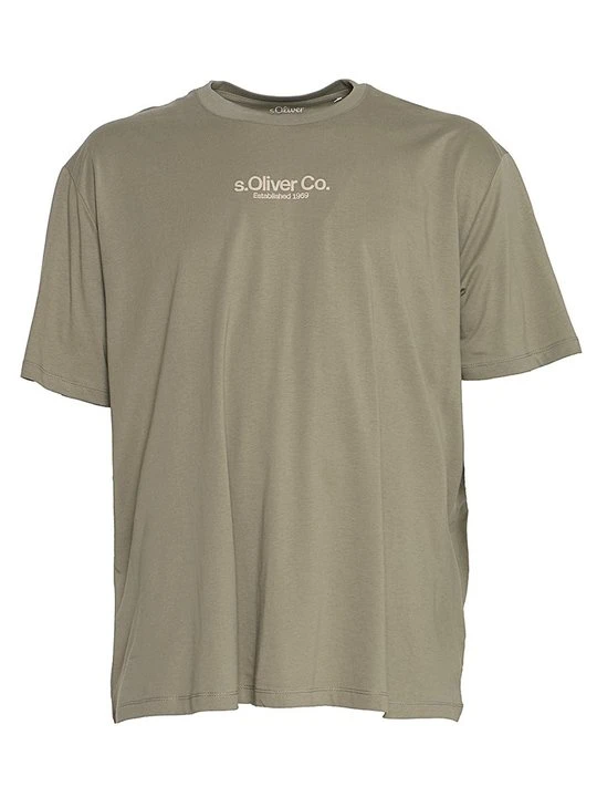 Zdjęcie produktu T-shirt z nadrukiem s.Oliver zielony