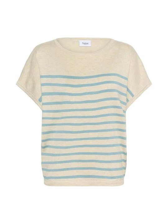 Zdjęcie produktu T-shirt z nadrukiem Saint Tropez żółty