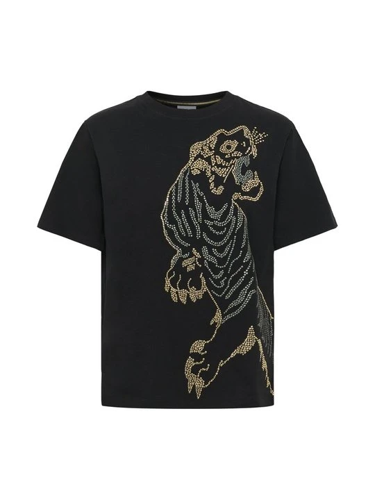 Zdjęcie produktu T-shirt z nadrukiem Saint Tropez czarny