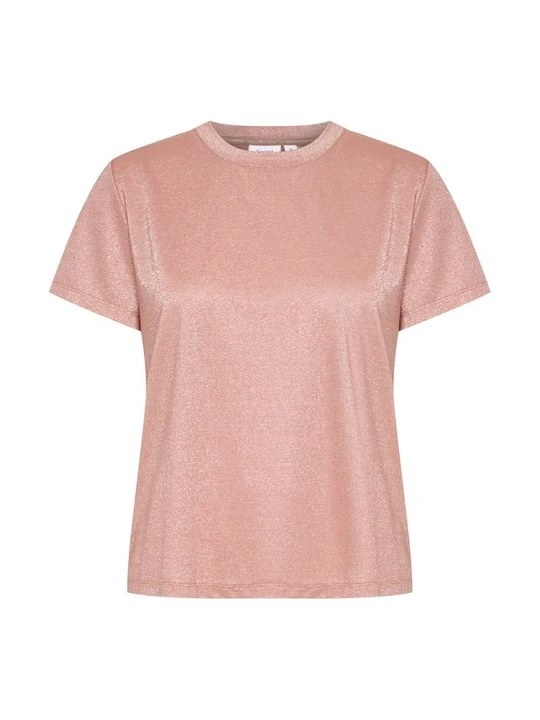 Zdjęcie produktu T-shirt z nadrukiem Saint Tropez różowy
