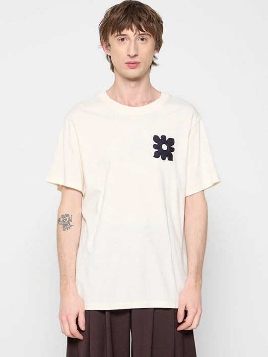 Zdjęcie produktu T-shirt z nadrukiem Sandro biały