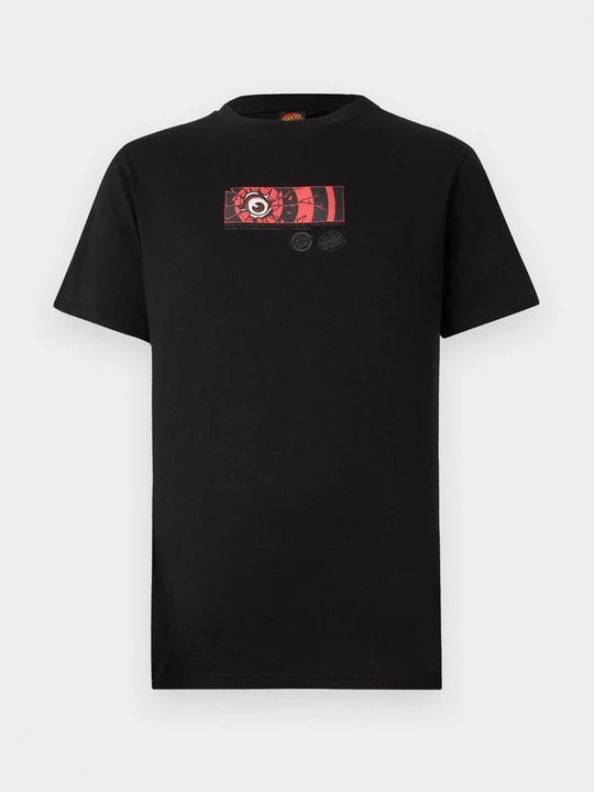 Zdjęcie produktu T-shirt z nadrukiem Santa Cruz czarny