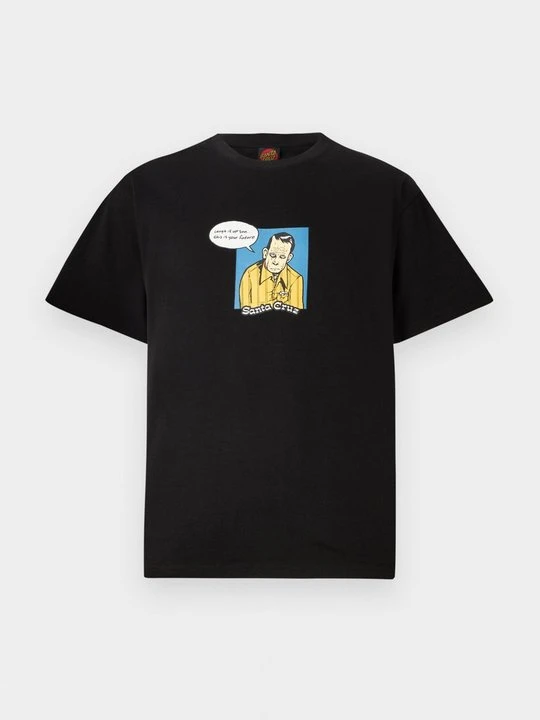 Zdjęcie produktu T-shirt z nadrukiem Santa Cruz czarny