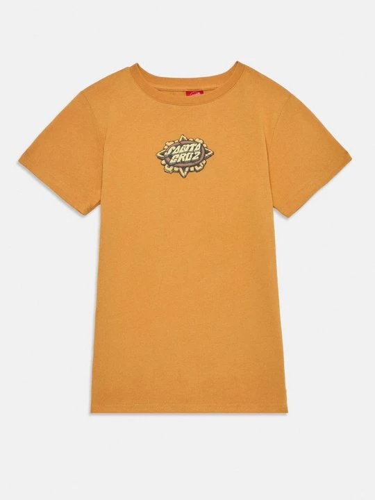 Zdjęcie produktu T-shirt z nadrukiem Santa Cruz beżowy