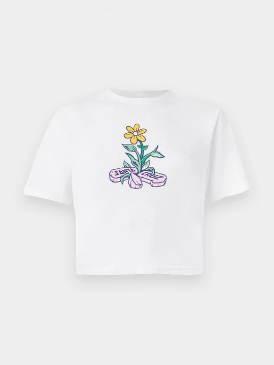 Zdjęcie produktu T-shirt z nadrukiem Santa Cruz biały