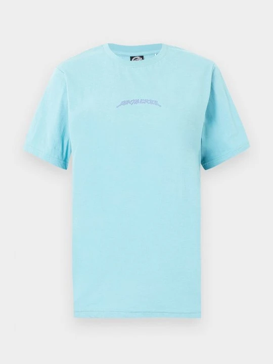 Zdjęcie produktu T-shirt z nadrukiem Santa Cruz niebieski
