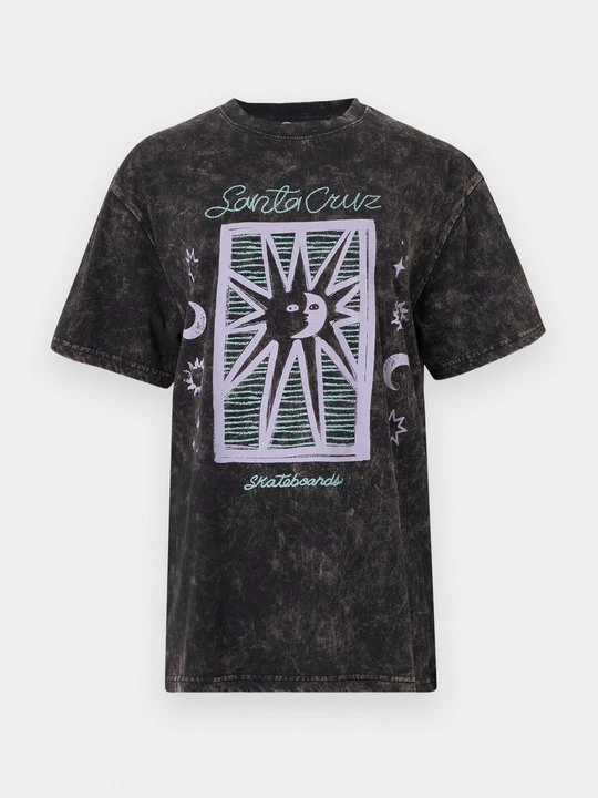Zdjęcie produktu T-shirt z nadrukiem Santa Cruz ciemnoszary
