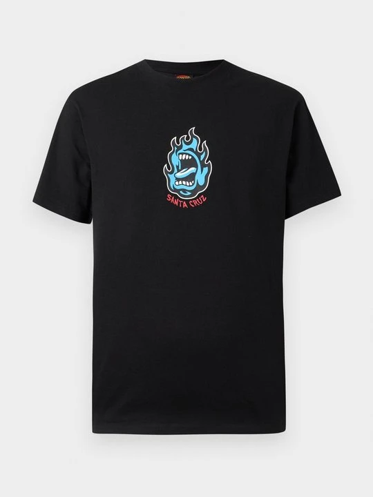 Zdjęcie produktu T-shirt z nadrukiem Santa Cruz czarny