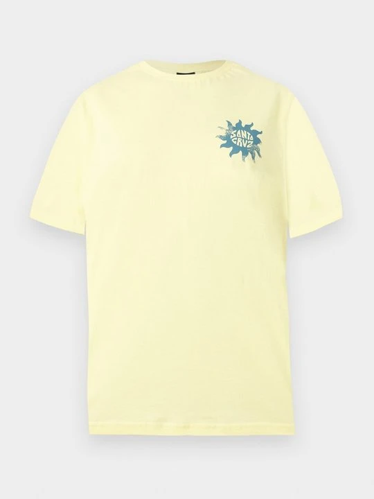 Zdjęcie produktu T-shirt z nadrukiem Santa Cruz żółty