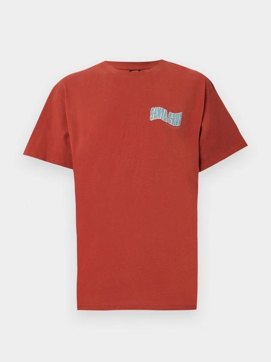 Zdjęcie produktu T-shirt z nadrukiem Santa Cruz beżowy