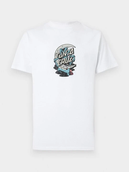 Zdjęcie produktu T-shirt z nadrukiem Santa Cruz biały