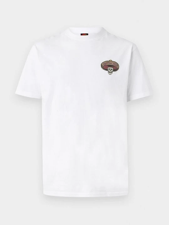 Zdjęcie produktu T-shirt z nadrukiem Santa Cruz biały