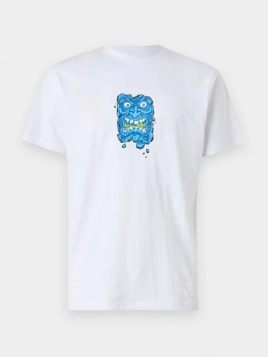 Zdjęcie produktu T-shirt z nadrukiem Santa Cruz biały