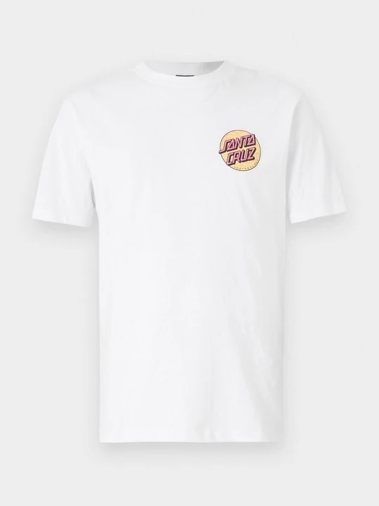 Zdjęcie produktu T-shirt z nadrukiem Santa Cruz biały