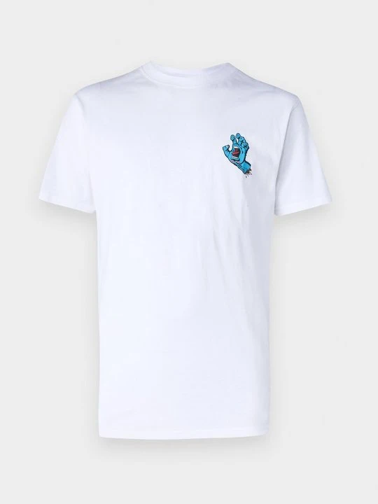 Zdjęcie produktu T-shirt z nadrukiem Santa Cruz biały