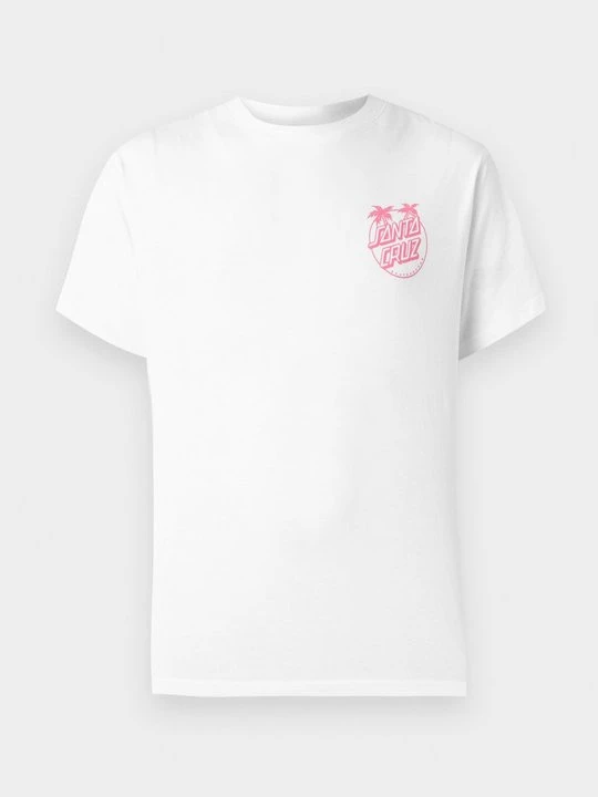 Zdjęcie produktu T-shirt z nadrukiem Santa Cruz biały
