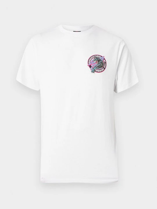 Zdjęcie produktu T-shirt z nadrukiem Santa Cruz biały