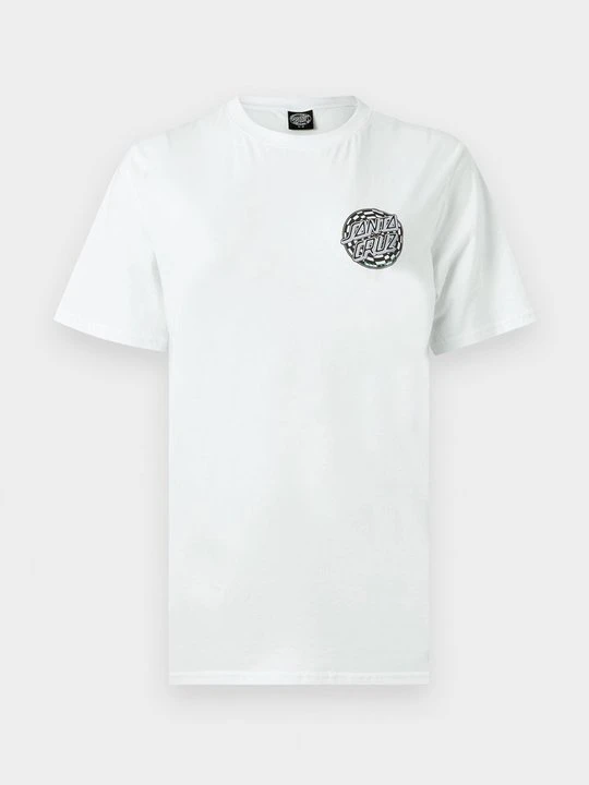 Zdjęcie produktu T-shirt z nadrukiem Santa Cruz biały