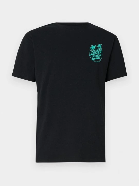 Zdjęcie produktu T-shirt z nadrukiem Santa Cruz czarny
