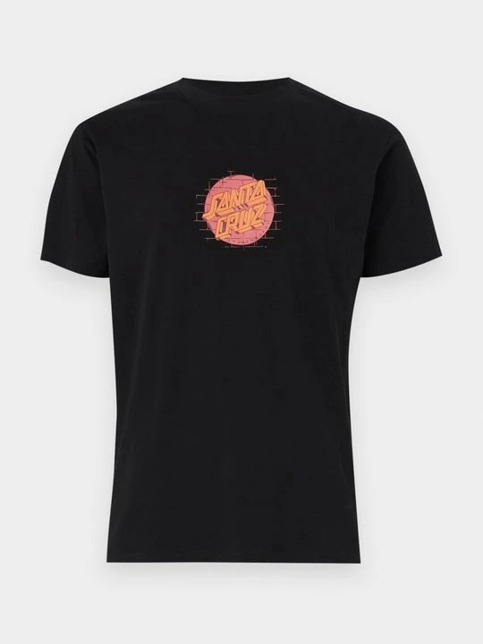 Zdjęcie produktu T-shirt z nadrukiem Santa Cruz czarny