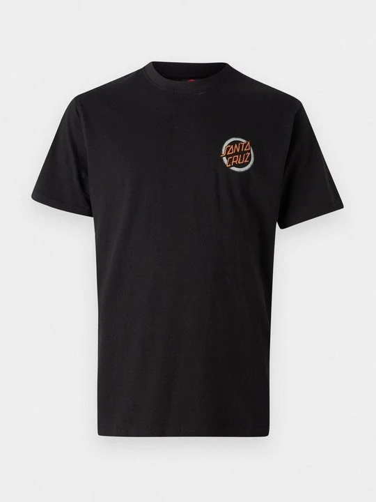 Zdjęcie produktu T-shirt z nadrukiem Santa Cruz czarny