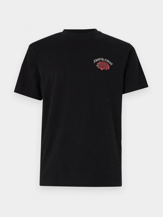 Zdjęcie produktu T-shirt z nadrukiem Santa Cruz czarny