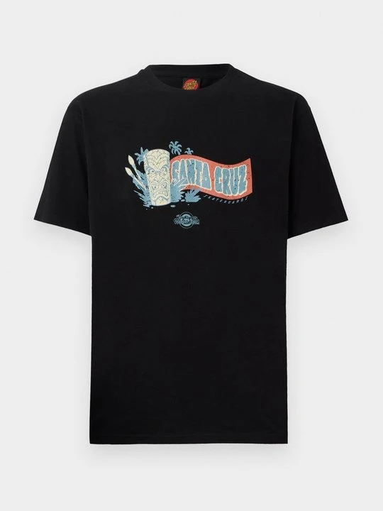 Zdjęcie produktu T-shirt z nadrukiem Santa Cruz czarny