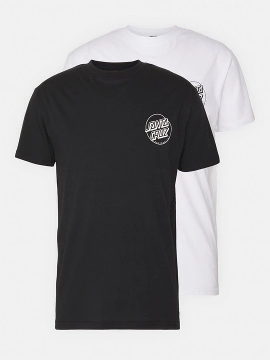 Zdjęcie produktu T-shirt z nadrukiem Santa Cruz czarny