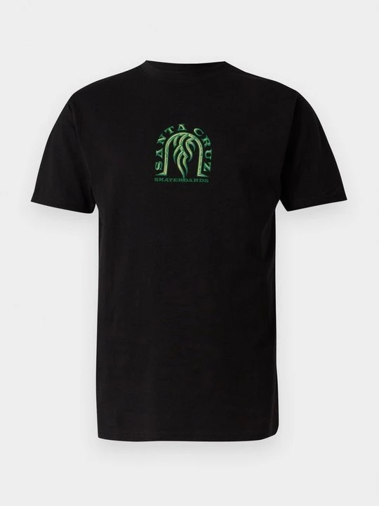 Zdjęcie produktu T-shirt z nadrukiem Santa Cruz czarny