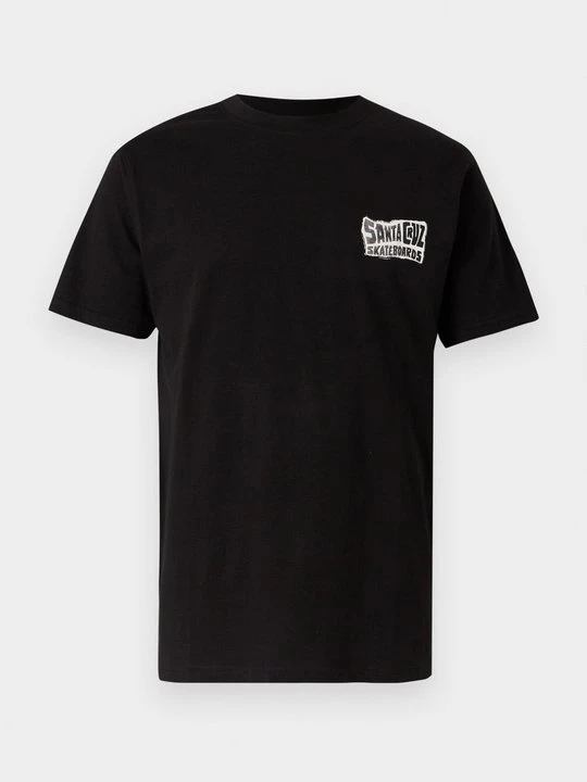 Zdjęcie produktu T-shirt z nadrukiem Santa Cruz czarny