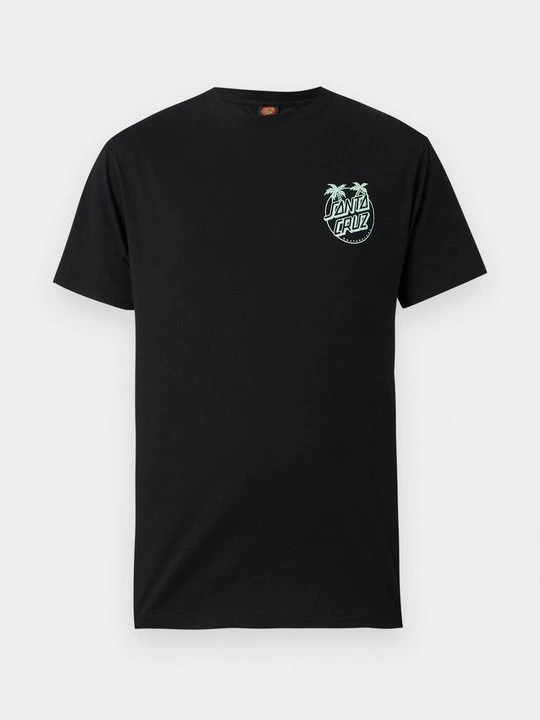 Zdjęcie produktu T-shirt z nadrukiem Santa Cruz czarny
