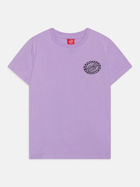 Zdjęcie produktu T-shirt z nadrukiem Santa Cruz fioletowy