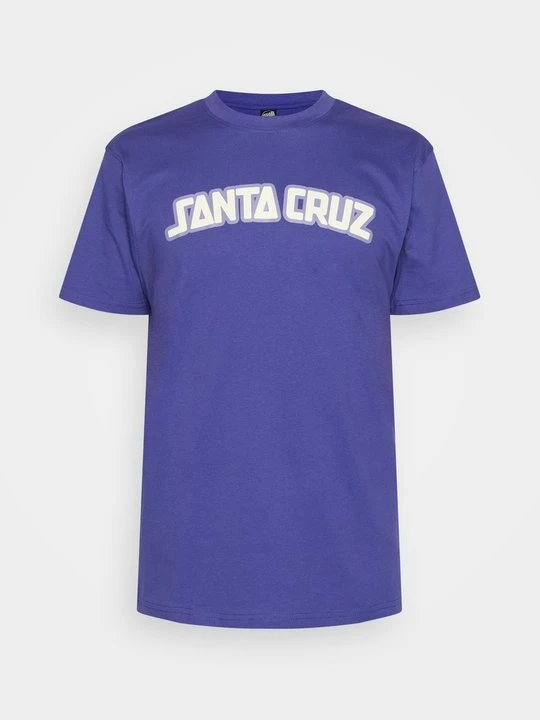 Zdjęcie produktu T-shirt z nadrukiem Santa Cruz fioletowy