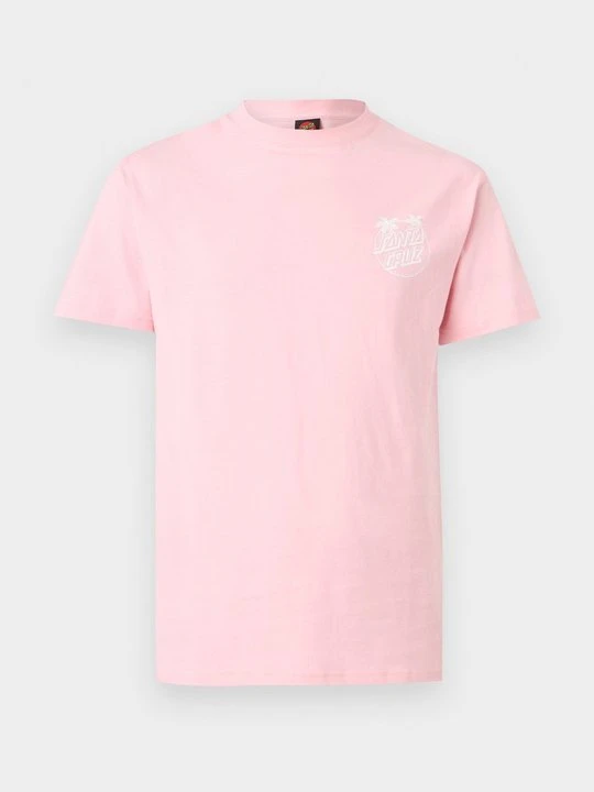 Zdjęcie produktu T-shirt z nadrukiem Santa Cruz jasnoróżowy