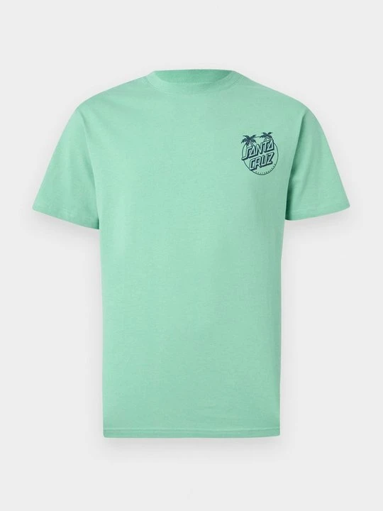 Zdjęcie produktu T-shirt z nadrukiem Santa Cruz jasnozielony