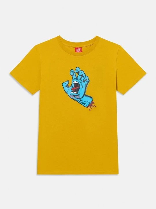Zdjęcie produktu T-shirt z nadrukiem Santa Cruz musztardowy
