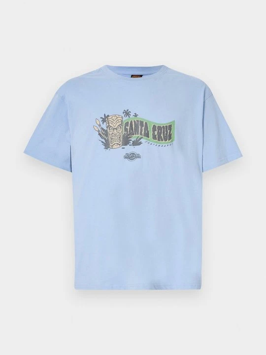 Zdjęcie produktu T-shirt z nadrukiem Santa Cruz niebieski