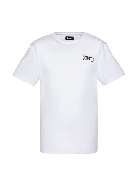 Zdjęcie produktu T-shirt z nadrukiem Schott biały