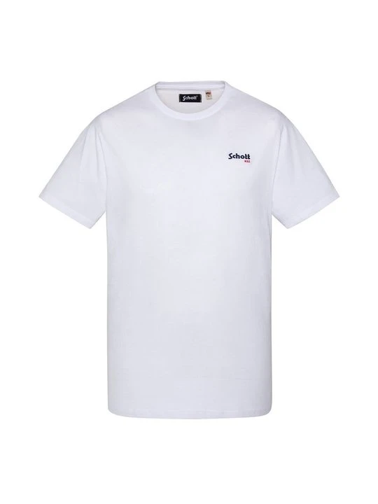 Zdjęcie produktu T-shirt z nadrukiem Schott biały