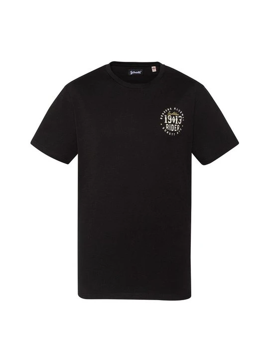 Zdjęcie produktu T-shirt z nadrukiem Schott czarny