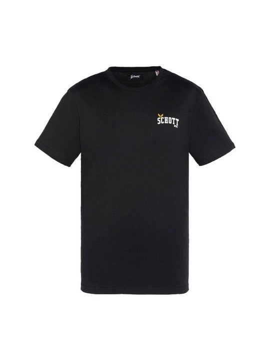 Zdjęcie produktu T-shirt z nadrukiem Schott czarny