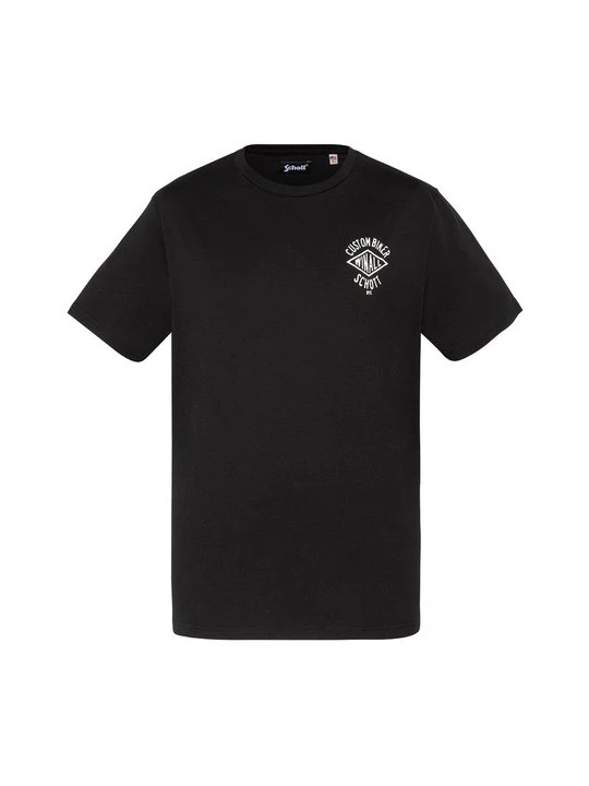 Zdjęcie produktu T-shirt z nadrukiem Schott czarny
