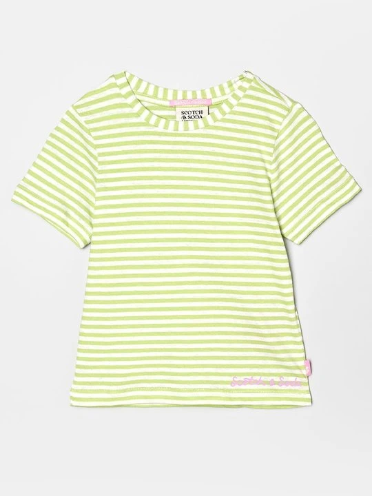 Zdjęcie produktu T-shirt z nadrukiem Scotch & Soda biały