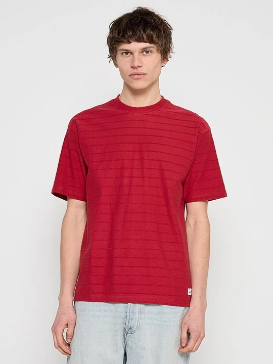 Zdjęcie produktu T-shirt z nadrukiem Scotch & Soda czerwony