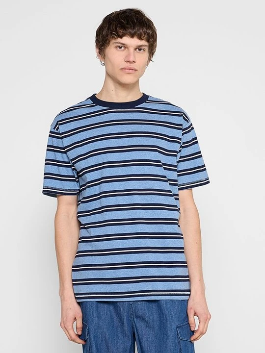 Zdjęcie produktu T-shirt z nadrukiem Scotch & Soda niebieski