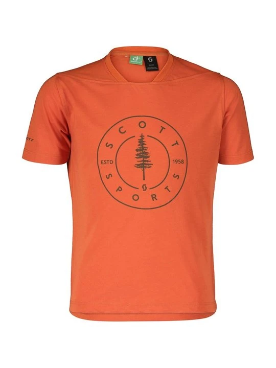 Zdjęcie produktu T-shirt z nadrukiem SCOTT Sports pomarańczowy