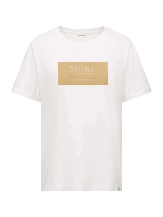 Zdjęcie produktu T-shirt z nadrukiem Seidensticker żółty